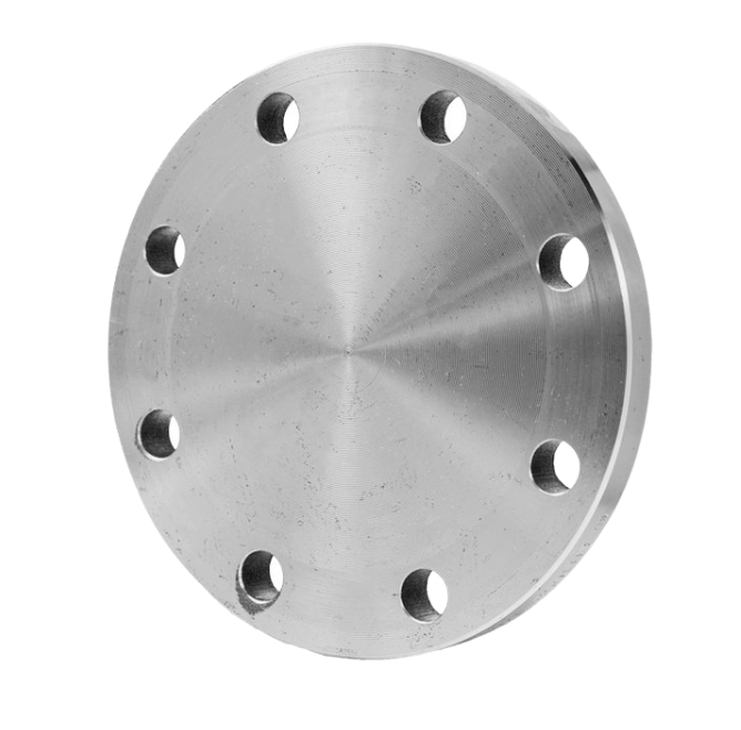 Blind Flange CS with Tap